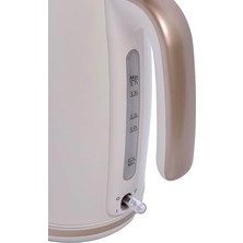 Esmo Home Berghoff Gem Pearl 1, 7 L Su Isıtıcı – 2200 W Paslanmaz Çelik Gövde | Vanilya Krem Gold