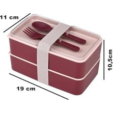 Esmo Home Envii Store 2 Kat Yemek Saklama Kabı Beslenme Kutusu Seti - Sporcu Diyet Öğrenci Fitness Okul Işyeri Sefer Tası