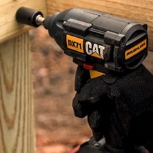 Esmo Home Cat DX71 18VOLT 2.0AH Li-Ion Çift Akülü 215NM Kömürsüz Profesyonel Şarjlı Darbeli Tornavida