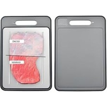 Esmo Home Valletta Florena Bıçak Bileme Aparatlı Çift Taraflı Metal Kesme Tahtası