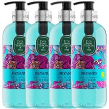 Esmo Home Doğal Zeytinyağlı Sıvı Sabun Okyanus 500 ml x 4 Adet