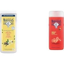 Esmo Home Le Petit Marseillais Organik Vanilya Sütü Duş Jeli (400 Ml) ve Le Petit Marseillais Duş Jeli Organik Akdeniz Çileği (400 Ml)