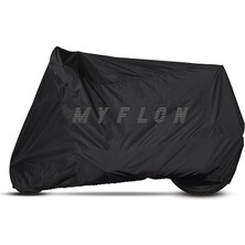 Yenibağ Motosiklet Brandası Topcase Uyumlu Motor Branda Medıum Topcase Beden Mt-Sıyah