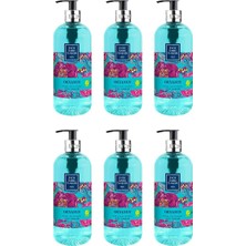 Esmo Home Doğal Zeytinyağlı Sıvı Sabun Okyanus 500 ml x 6 Adet