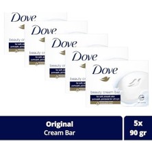 Esmo Home Dove Beauty Cream Bar Original Yumuşak Pürüzsüz Bir Cilt Için Nemlendirici Krem 90 G X5 Adet