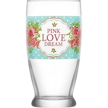 Esmo Home Lav Dream Mavi 3'lü Meşrubat Bardağı