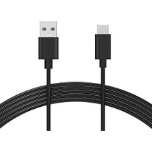 Esmo Home Type-C Şarj ve Data Kablosu Siyah 90 cm