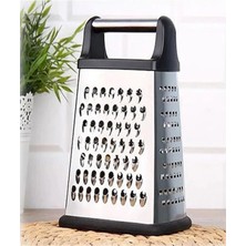 Esmo Home Paslanmaz Çelik Kare Çok Fonksiyonlu Rende, 4 Yönlü, Silikon Tabanlı, Bpa Içermez, Endüstriyel Kullanıma Uygun