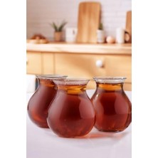 Esmo Home Perotti Mercan 6'lı Borosilikat 200 ml Çay Bardağı Keyf-I Ala