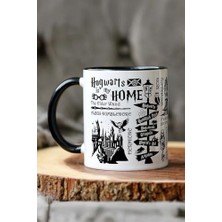 Esmo Home Harry Potter Temalı Özel Tasarım Porselen Kupa Bardak