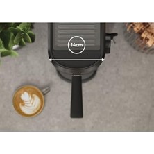 Esmo Home Electrolux E6EC1-6BST Explorer 6 Espresso Cappuccino Kahve Makinesi | Isı Kontrol Teknolojisi, Süt Köpürtücü, Otomatik Porsiyon Seçimi, Çıkarılabilir Damlama Tepsisi | 1250W, 1 Litre, Siyah