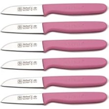 Esmo Home Sürbısa Sürmene 6'lı Meyve Bıçağı Seti 61007 (Pembe)
