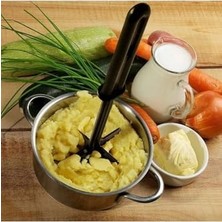 Esmo Home Yenigeldi Patates Ezici, Kıyma Ezici, Karıştırıcı, Çırpıcı, Meat Masher,