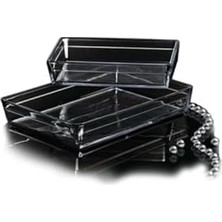 Esmo Home Pasabahce Dikdörtgen Premium 2 Li Borcam Set (Büyük-Küçük) 075OA 59324-59334