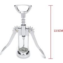 Esmo Home Orret Home Paslanmaz Çelik Tirbuşon Konserve, Mantar Kapak Şarap Açacağı, Standart
