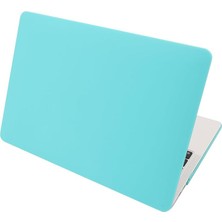 Yenibağ MacBook Air Kılıf 13 Inç A1369 A1466 Uyumlu Mat Tpu Sert Kapak Ince Hafif Koruyucu Hard Shell Darbe Emici Laptop Kılıfı Çizilmelere Karşı Koruma Turkuaz