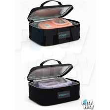 Esmo Home Isı Yalıtımlı Termal Yemek Beslenme Çantası Mama Taşıma Termos Çanta Sıcak ve Soğuk -FFVGNB1061 (Siyah)