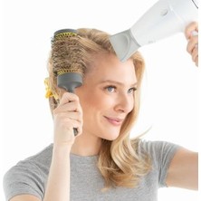 Esmo Home Drybar Çift Pint Büyük Seramik Yuvarlak Termal Saç Fırçası