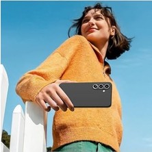 Esmo Home - ile Uyumlu Galaxy S25 Fe Kılıf Kamera Korumalı Yumuşak Renkli Mat Silikon + 9h Ekran Koruyucu Cam Set