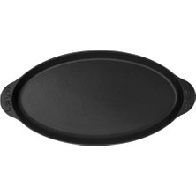 Esmo Home Lava Döküm Balık Tavası 15,5X29,5 Cm, Kulplu