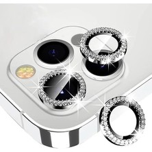 Esmo Home 14 Pro Uyumlu Taşlı Kamera Koruyucu Lens