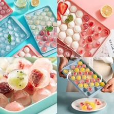 Esmo Home Orret Home Pratik ve Şık 33'lü Küre Yuvarlak Buz Kalıbı - Küre Buzluk 33'lü | Buz Içecek Topu | Buz Lolipop Kalıbı [asorti]