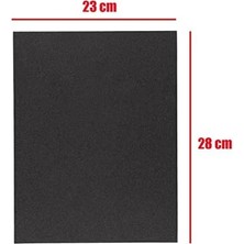Esmo Home Su Zımparası 150 Kum 23X28 cm Yumuşak Kağıt Sulu Kuru Zımpara 5 Adet