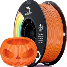 Yenibağ Pla Filament Pro Turuncu (Pumpkin), 1,75 mm 3D Yazıcı Filamenti, Ender Pla + (Artı) Baskı Filamenti, 1 kg (2,2 Lbs) / Makara, Boyutsal Doğruluk ±0,03 Mm. Çoğu Fdm Yazıcısına Uyar