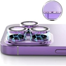 Esmo Home 15 ile Uyumlu Kolay Takma Aparatı Bulunan Görüş Açısını Bozmayan Yüksek Çözünürlüklü Dizayn Z-Cl-12 Premium Advice Safir Kamera Lens Koruma Original Gray
