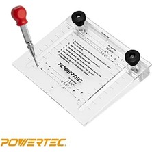 Esmo Home Powertec 71412 Çekmece Çekme Jig Şablonu ve Merkez Delgeci