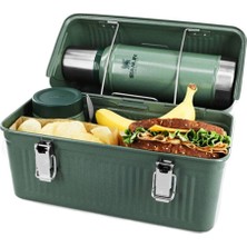 Esmo Home Stanley Klasik Yemek Taşıma Çantası, 9.5 L, Yeşil (Hammertone Green)