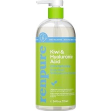 Esmo Home Renpure Kivi ve Hyaluronik Asit Ultra Nemlendirici Vücut Yıkama - Cildi Nemlendirir - Günlük Kirlerin Cildini Kurtarır - Nazik Formül - Boya ve Paraben Içermez - Geri Dönüştürülebilir, Pompa Şişesi