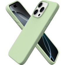 Esmo Home 16 Pro Max ile Uyumlu, Ince Sıvı Silikon 3 Katmanlı Tam Kaplamalı Yumuşak Jel Kauçuk Darbeye Dayanıklı Telefon Kılıfı, Çizilmez Mikrofiber Astarlı Koruyucu Kılıf, Siyah