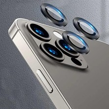 Esmo Home 13 Pro Max ile Uyumlu Kamera Lens Koruyucu Çerçeveli Koruyucu Cl-04 Siyah