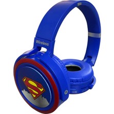Esmo Home Superman Kablosuz Bluetooth Katlanabilir Kulaküstü Kulaklık