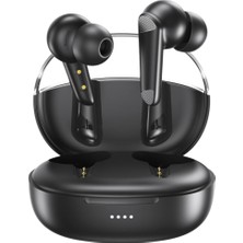 Esmo Home Xo Is Beauty Tws Bluetooth 5.3 Kulaklık G22-50MAH Pil, 6 Saat Müzik Süresi, Anc & Enc, Ipx4 Suya Dayanıklı, Dokunmatik Kontrol, 10M Bağlantı Menzili, 400MAH Şarj Kutusu (Siyah)