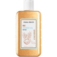 Esmo Home Pirinç Özlü Duş Jeli, Aydınlatıcı ve Yumuşatıcı Formül, Jel Form, Tüm Cilt Tipleri, 400 ml