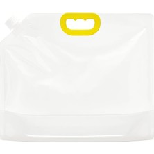 Esmo Home Busstier 12’li Katlanabilir Saklama Torbası 3,5 Litre Sızdırmaz Kapaklı Çok Amaçlı Su ve Gıda Saklama Poşeti Pirinç Bakliyat Kamp Piknik Seyahat Için Dayanıklı