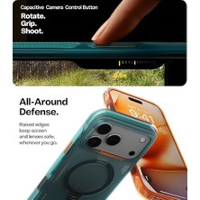 Esmo Home Ostand Q3 Air Telefon Için 17 Pro Max Kılıf Koruma Kapağı 17,5 cm G Yeşil