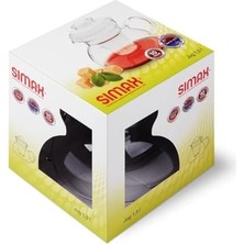 Esmo Home Sımax Marta Cam Demlik – 1,5 L – Borosilikat Cam – Isıya Dayanıklı – Ocak Üstü Uyumlu