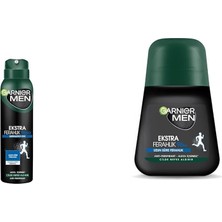 Esmo Home Garnier Men Ekstra Ferahlık 2'li Deodorant 150 ml + Ekstra Ferahlık Roll-On 2'li