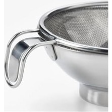 Esmo Home Ikea Korken 3 Parça Süzgeç-Huni Seti, Paslanmaz Çelik, 3 Parça Paslanmaz Çelik 49827492347