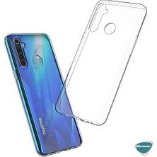Esmo Home Realme 6 Pro Için Kılıf Transparent Soft Beyaz [realme 6 Pro ile Uyumlu Kılıf - Şeffaf]