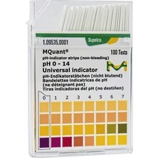 Esmo Home Ph Kağıdı Ph 0-14 Ph-Indikatör Şeriti Evrensel Indikatör 100 Adet/kutu