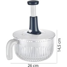 Esmo Home Vip Ahmet Chef Çok Amaçlı Mutfak Seti Mikser + Salata Kurutucu + Ayran Çırpıcı