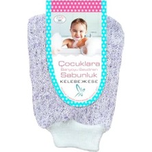 Esmo Home Çocuk Banyo Sabunluk, Bebek Banyo Sabunluk, Çocuk Banyo Lifi, Bebek Banyo Lifi, Çocuk Banyo Süngeri, Bebek Banyo Süngeri, Yumuşak ve Bol Köpüren Çocuk Duş Lifi (Mor)