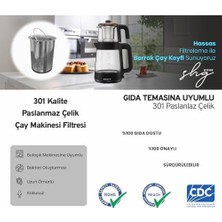 Esmo Home Çay Makinesi Filtresi/süzgeci Arçelik Çay Makinesi ile Uyumlu (Büyük)