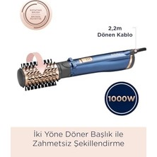 Esmo Home Babyliss Hava Üflemeli Döner Başlıklı Saç Şekillendirici Set Stylepro, 1000W, 4 Başlık, Iyon Teknolojisi, AS965E