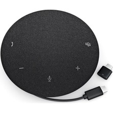 Esmo Home Pro Plus Kablosuz Speakerphone - SL525 520-BBMZ Aı Çift Yönlü Gürültü Engelleme, 4 Mikrofon, 8W Rms, 86DB, Usb-C ve Bt 5.3, Teams ve Zoom Sertifikalı