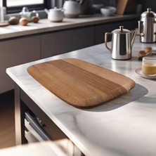 Esmo Home Deconox Akasya Kesme Tahtası Antibakteriel Yıkanabilir Doğrama Tahtası Dikdörtgen 30X20CM | Antibakteriyel ve Yıkanabilir Akasya Kesme Tahtası - Hijyenik ve Dayanıklı Doğrama Işleriniz Için Ideal